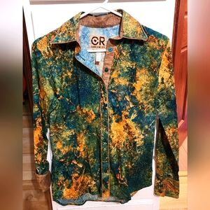 XS Cr Ranchwear button down shirt